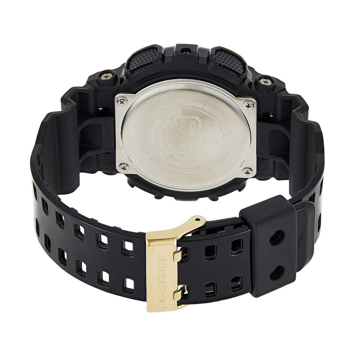 Men's Watch Casio G-Shock GA-110GB-1AER Black Gold Grey ( 55 mm)